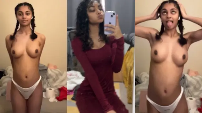 Indian Teen College Girl Boobs Fingering Pussy MMS Video