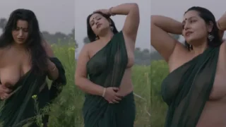 Maya The Doe Eyed Gurl Mams Out in Open Field Full Video